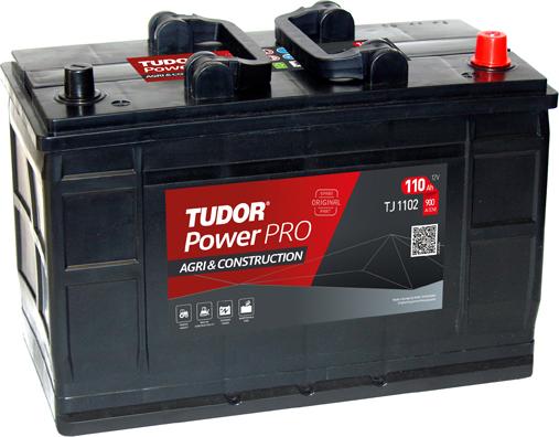 Tudor TJ1102 - Стартерная аккумуляторная батарея, АКБ autodif.ru