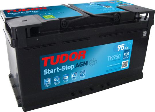 Tudor TK950 - Стартерная аккумуляторная батарея, АКБ autodif.ru