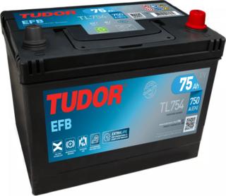 Tudor TL754 - Стартерная аккумуляторная батарея, АКБ autodif.ru