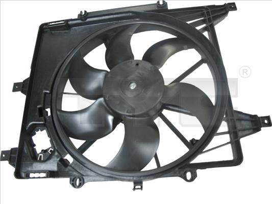 TYC 828-0003 - Вентилятор, охлаждение двигателя autodif.ru