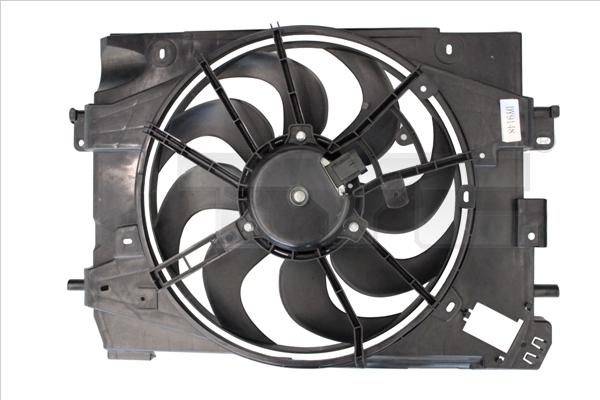 TYC 828-0017 - Вентилятор, охлаждение двигателя autodif.ru