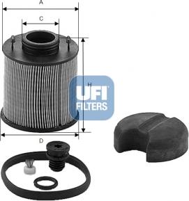 UFI 44.003.00 - Карбамидный фильтр autodif.ru