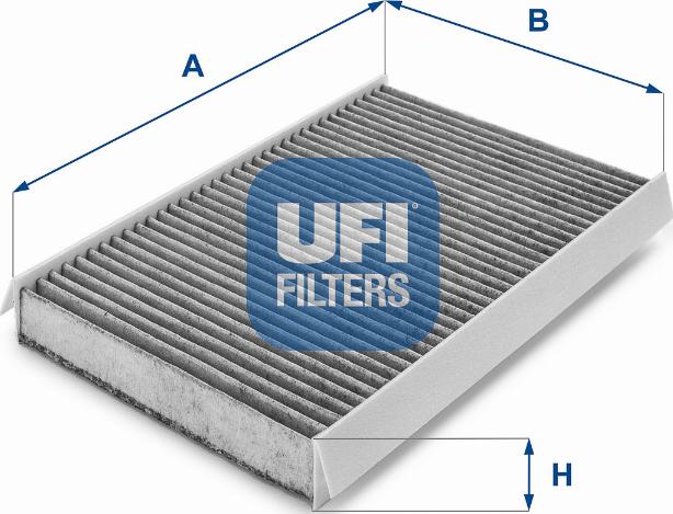 UFI 54.111.00 - Фильтр воздуха в салоне autodif.ru