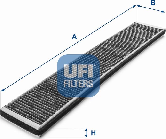 UFI 54.121.00 - Фильтр воздуха в салоне autodif.ru