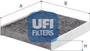 UFI 54.388.00 - Фильтр воздуха в салоне autodif.ru