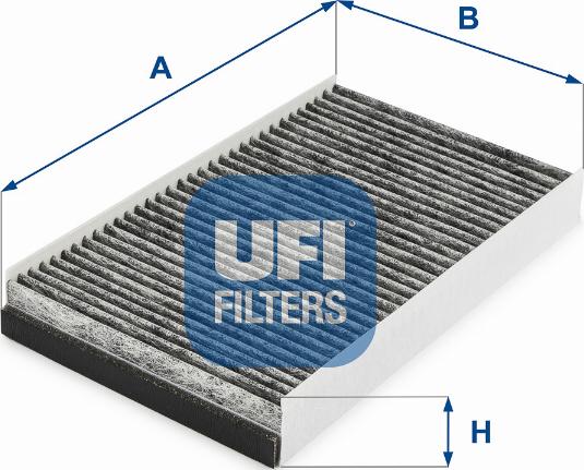 UFI 54.267.00 - Фильтр воздуха в салоне autodif.ru