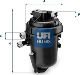 UFI 55.084.00 - Топливный фильтр autodif.ru