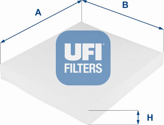 UFI 53.031.00 - Фильтр воздуха в салоне autodif.ru