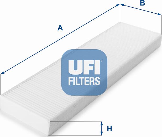 UFI 53.156.00 - Фильтр воздуха в салоне autodif.ru