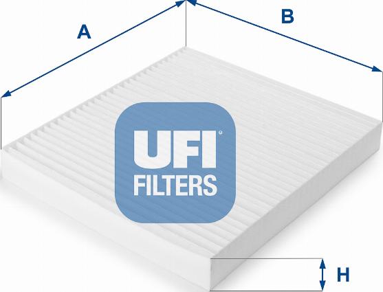 UFI 53.150.00 - Фильтр воздуха в салоне autodif.ru