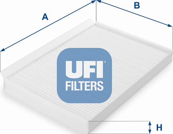 UFI 53.152.00 - Фильтр воздуха в салоне autodif.ru