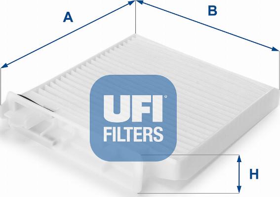 UFI 53.104.00 - Фильтр воздуха в салоне autodif.ru