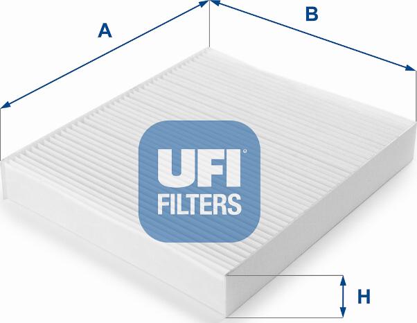 UFI 53.102.00 - Фильтр воздуха в салоне autodif.ru