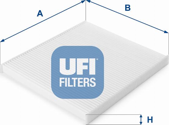 UFI 53.112.00 - Фильтр воздуха в салоне autodif.ru