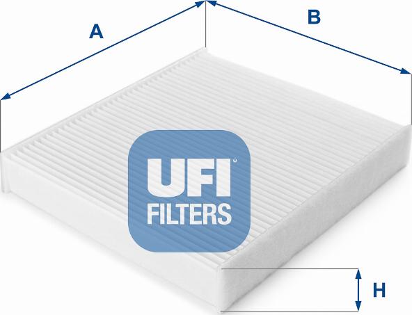 UFI 53.129.00 - Фильтр воздуха в салоне autodif.ru