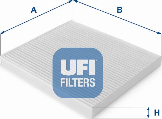 UFI 53.125.00 - Фильтр воздуха в салоне autodif.ru