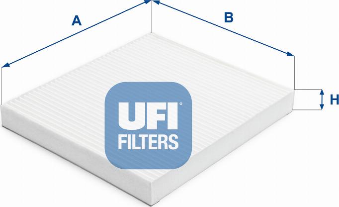 UFI 53.386.00 - Фильтр воздуха в салоне autodif.ru