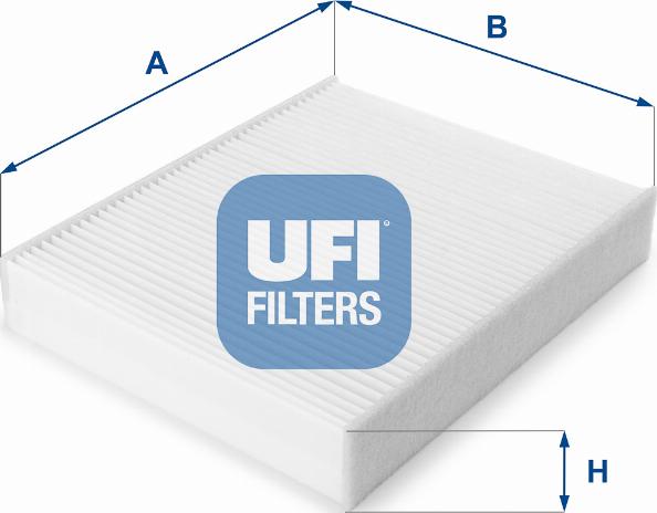 UFI 53.224.00 - Фильтр воздуха в салоне autodif.ru