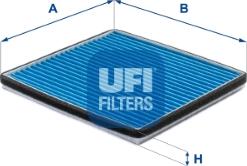UFI 34.264.00 - Фильтр воздуха в салоне autodif.ru