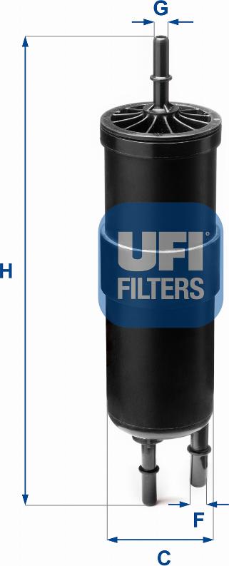 UFI 31.962.00 - Топливный фильтр autodif.ru