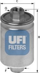 UFI 31.564.00 - Топливный фильтр autodif.ru