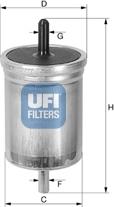 UFI 31.562.00 - Топливный фильтр autodif.ru