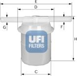 UFI 31.005.00 - Топливный фильтр autodif.ru