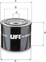 UFI 29.002.00 - Фильтр охлаждающей жидкости autodif.ru