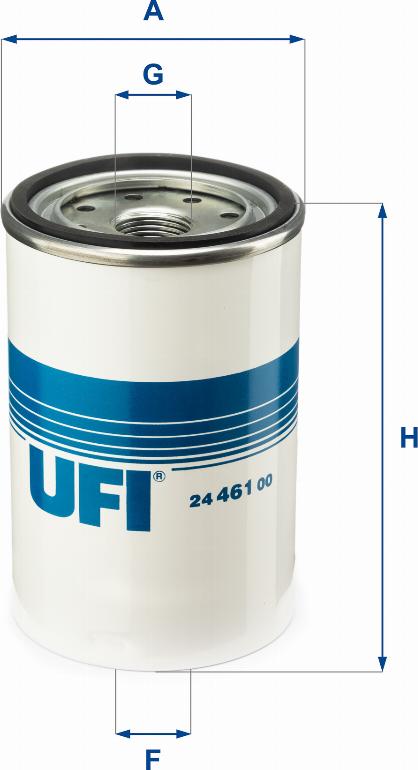 UFI 24.461.00 - Топливный фильтр autodif.ru