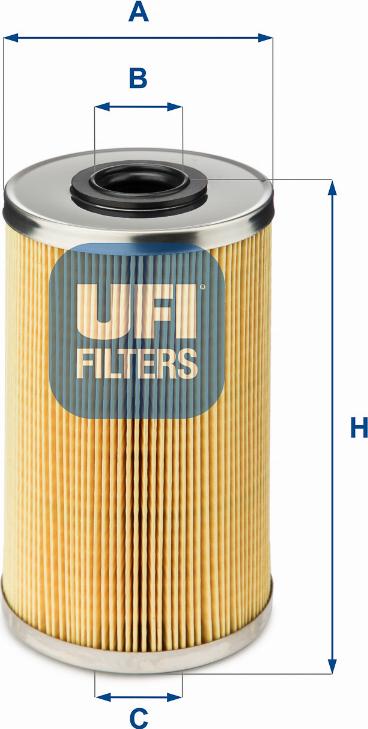 UFI 26.694.00 - Топливный фильтр autodif.ru