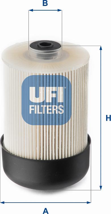 UFI 26.114.00 - Топливный фильтр autodif.ru
