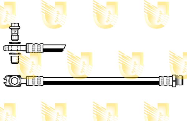 Unigom 378587 - Тормозной шланг autodif.ru
