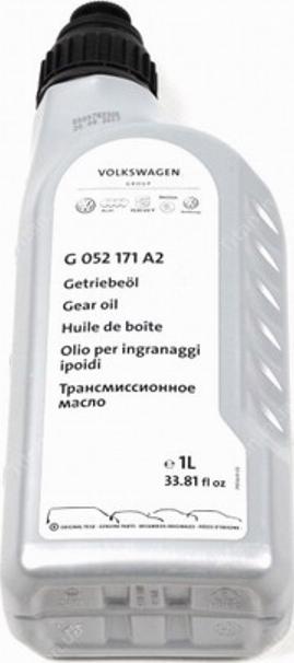 VAG G  052171A2 - Масло трансмиссионное синтетическое 1л - для 6-МКПП, новый артикул G055512A2 autodif.ru