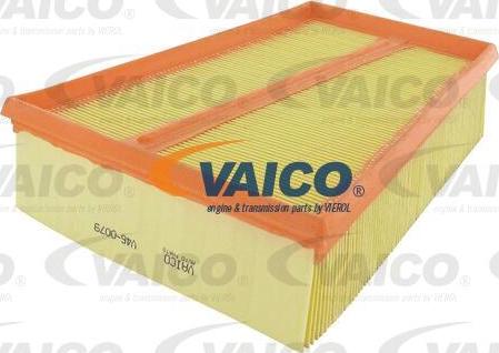 VAICO V46-0079 - Воздушный фильтр, двигатель autodif.ru