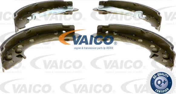 VAICO V10-0452 - Комплект тормозных колодок, барабанные autodif.ru