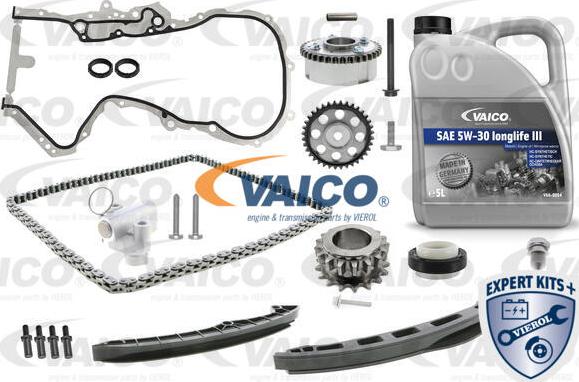 VAICO V10-10015 - Комплект цепи привода распредвала autodif.ru