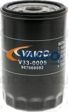 VAICO V33-0005 - Масляный фильтр autodif.ru