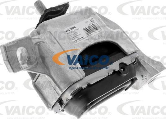 VAICO V20-2099 - Подушка, опора, подвеска двигателя autodif.ru