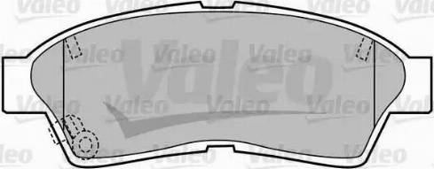 Valeo 598578 - Тормозные колодки, дисковые, комплект autodif.ru