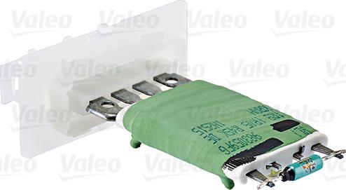 Valeo 515074 - резистор вентилятора отопителя салона autodif.ru
