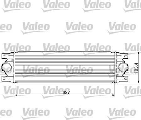 Valeo 817380 - Интеркулер, теплообменник турбины autodif.ru