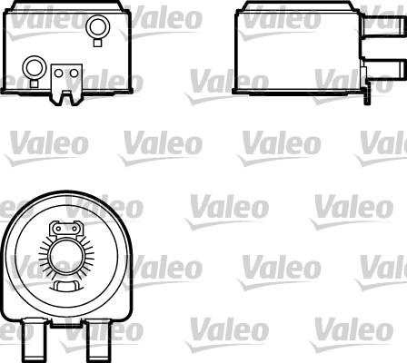 Valeo 817704 - Масляный радиатор, двигательное масло autodif.ru