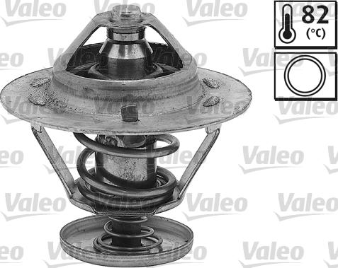 Valeo 820496 - Термостат охлаждающей жидкости / корпус autodif.ru