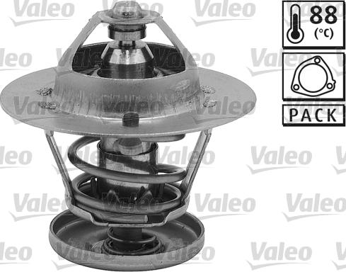 Valeo 820481 - Термостат охлаждающей жидкости / корпус autodif.ru