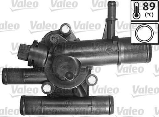 Valeo 820527 - Термостат охлаждающей жидкости / корпус autodif.ru