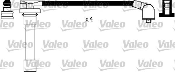 Valeo 346551 - Комплект проводов зажигания autodif.ru
