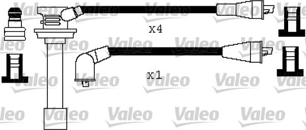 Valeo 346533 - Комплект проводов зажигания autodif.ru