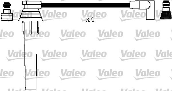 Valeo 346185 - Комплект проводов зажигания autodif.ru