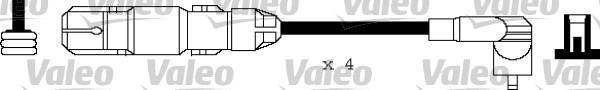 Valeo 346125 - Комплект проводов зажигания autodif.ru