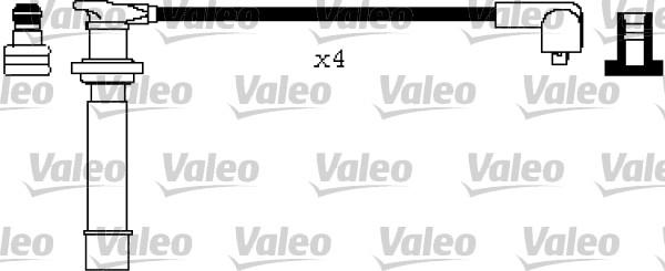 Valeo 346298 - Комплект проводов зажигания autodif.ru